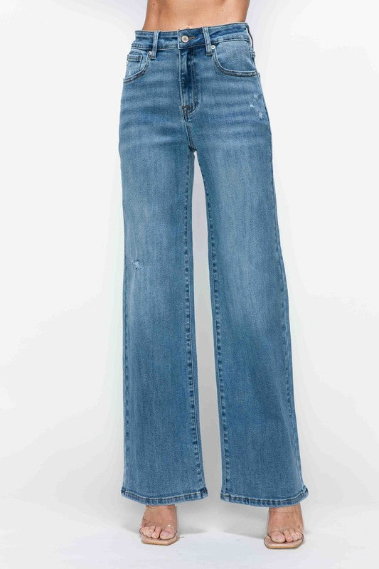 Wide Leg Wonder High Rise Jeans