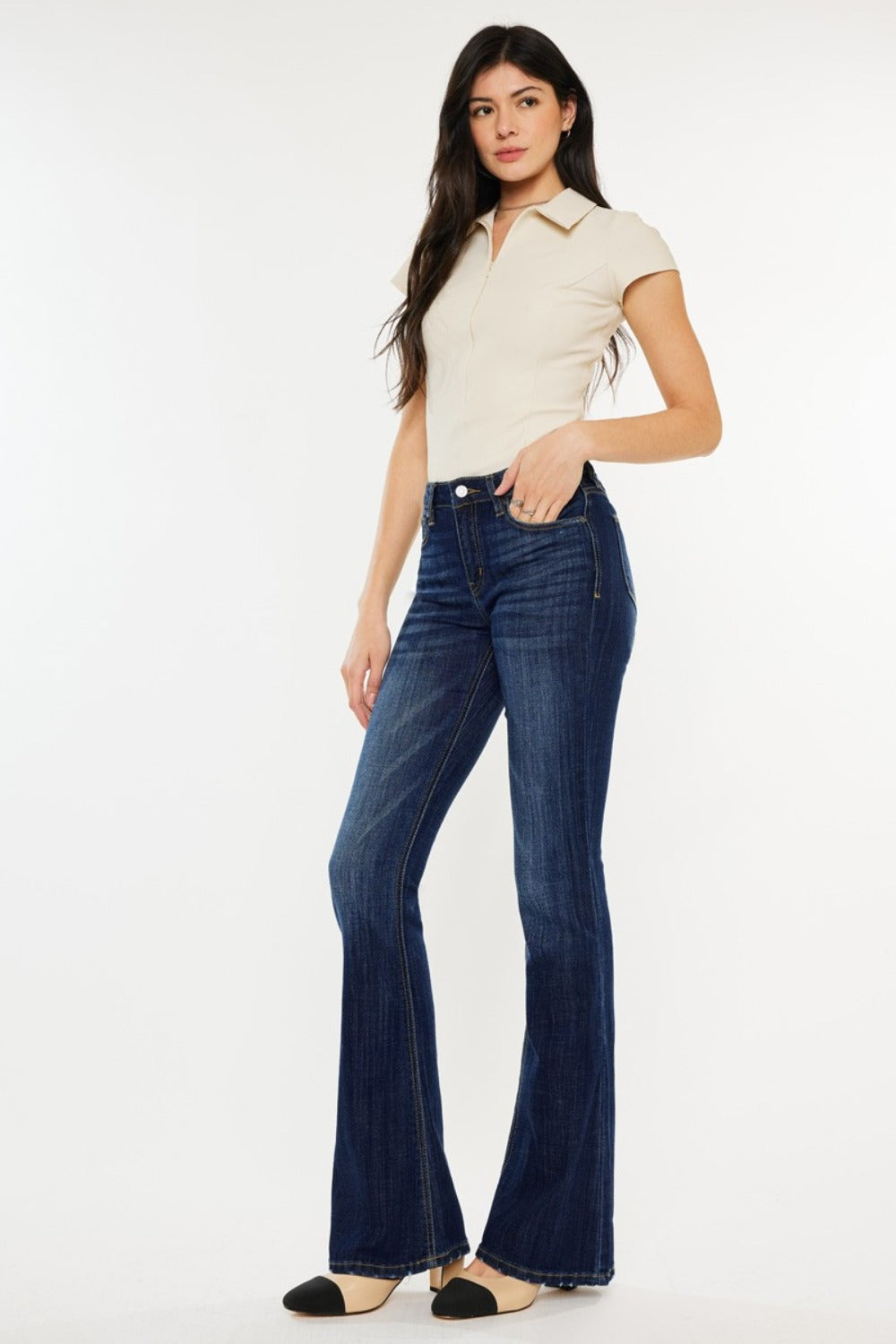 Saturday Slim Flare Jeans