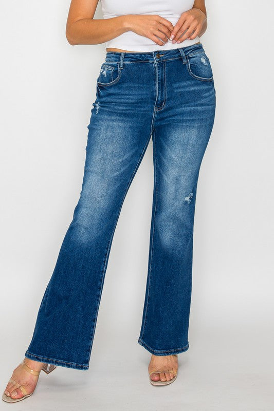 Timeless Twist High Rise Bootcut Jeans