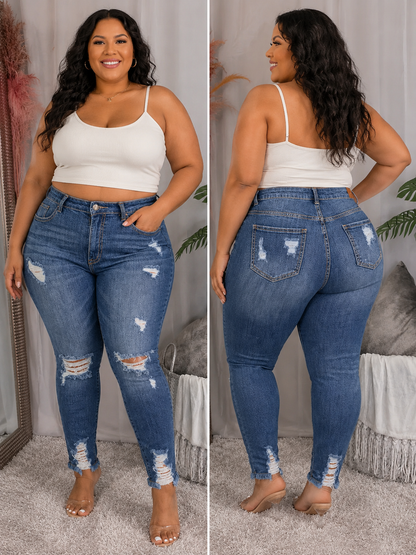 Rule Breaker Distressed Jeans