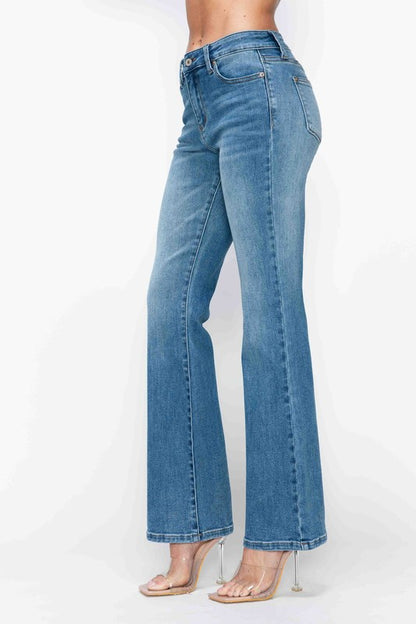 Purrfectly Bootiful Mid Rise Jeans