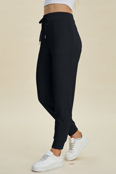 Your Favorite Scuba Drawstring High Waist Joggers