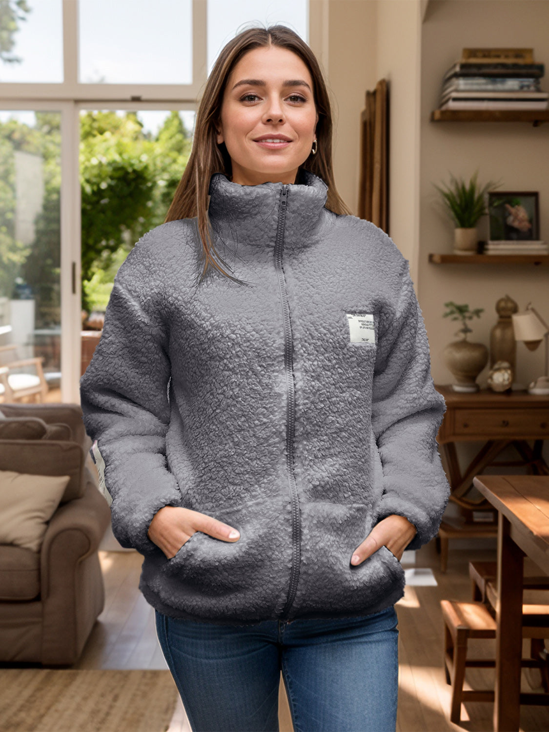 PREORDER: Snuggle Up Sherpa Jacket