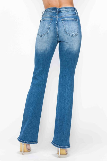 Distressed Diva High Rise Jeans