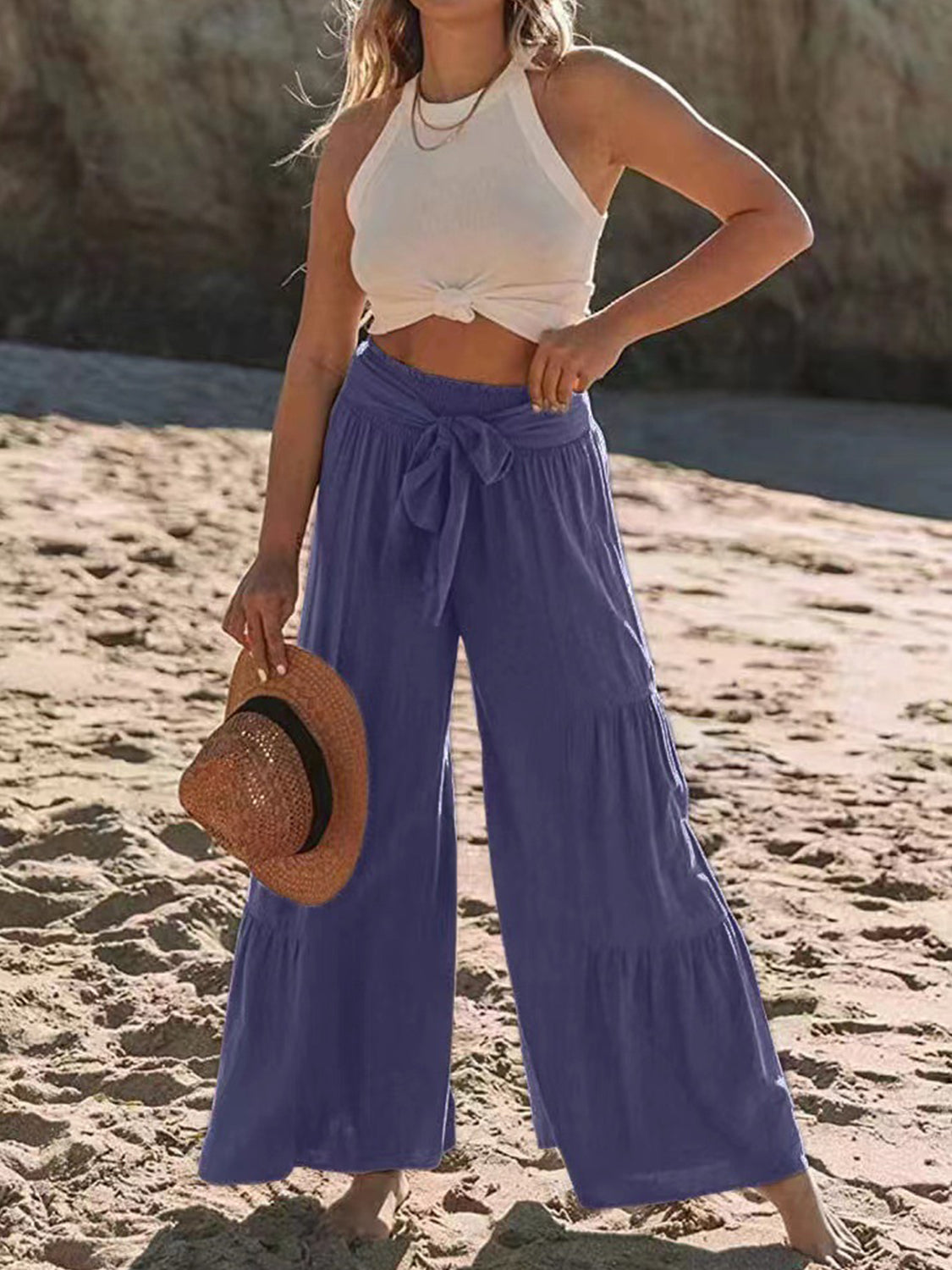 Vacay Mode Wide Leg Pants (original colors)