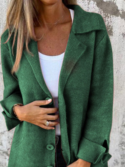 PREORDER: Chic Buttoned Longline Coat