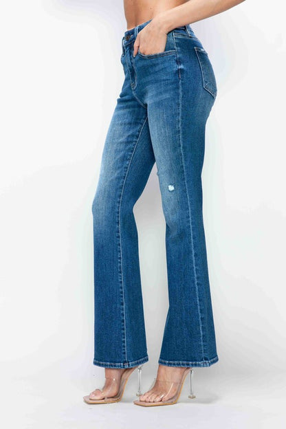 Timeless Twist High Rise Bootcut Jeans