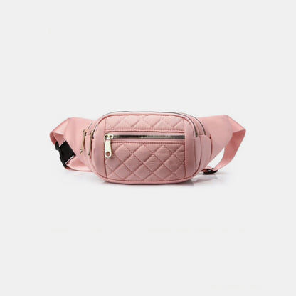 Zenana Quilted Waist Belt Bag