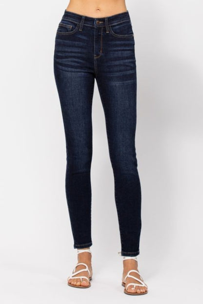 Never Late High Waist Handsand Skinny Jeans