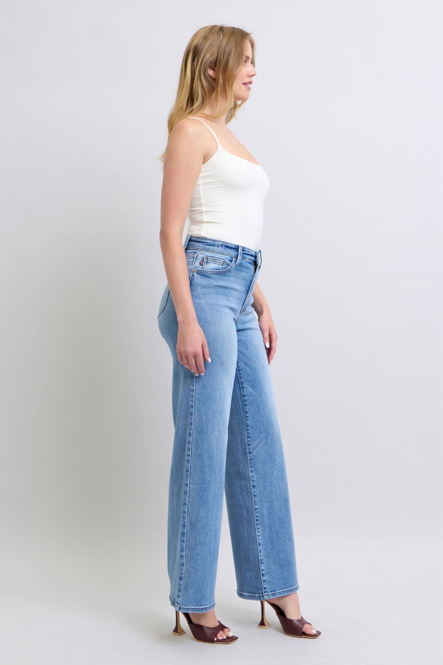 Vintage Vibes Wide Leg Jeans