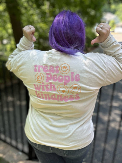 Treat People With Kindness Vintage Wash Tee