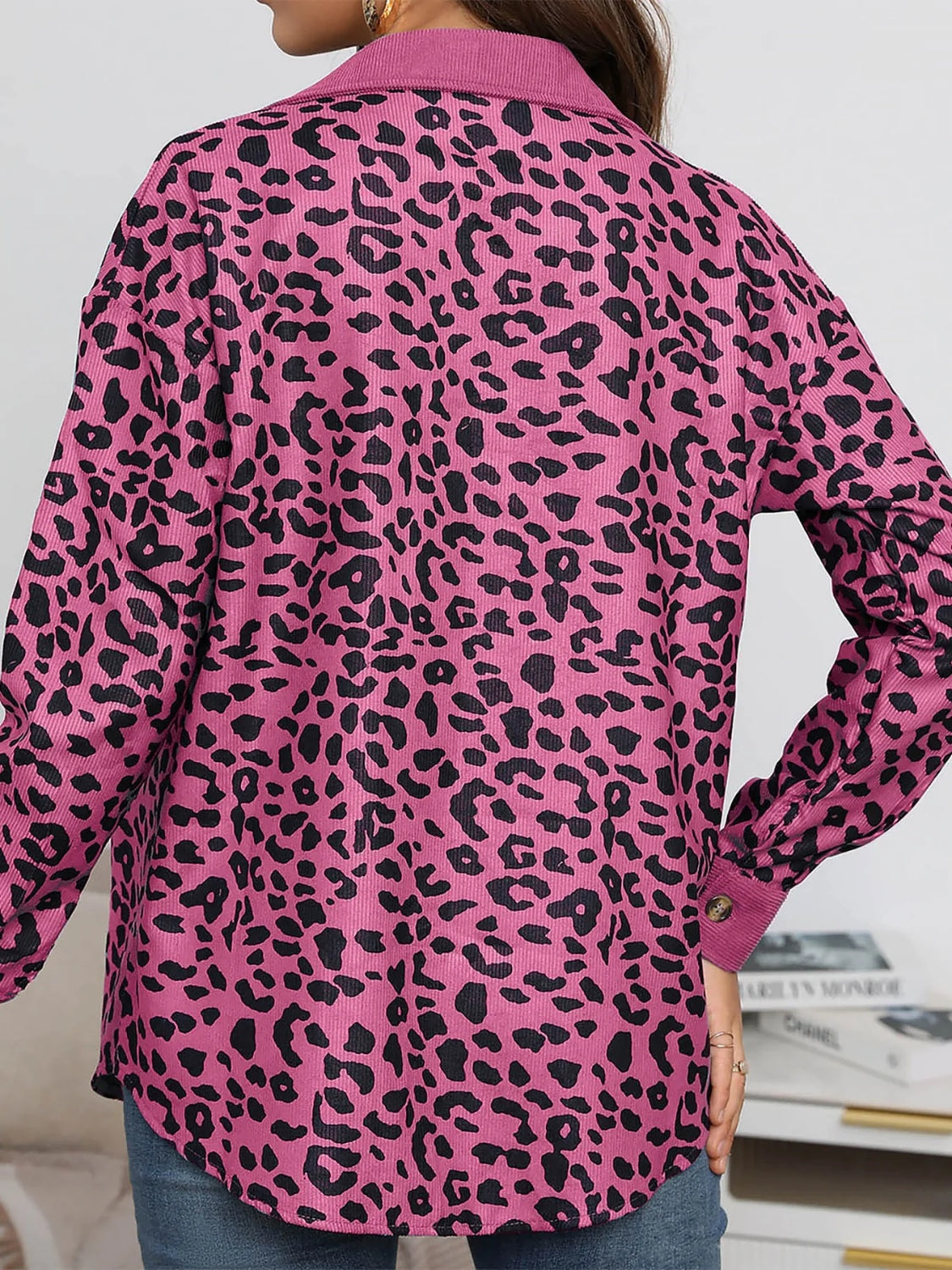 PREORDER - Leopard Girl Shacket