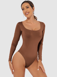 Preorder- Enjoy The View Scoop Neck Long Sleeve Bodysuit