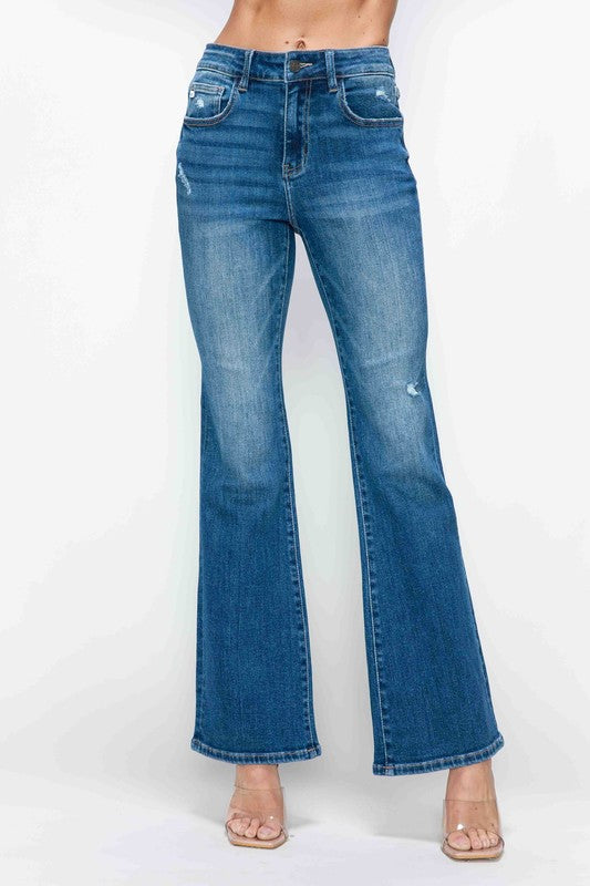 Timeless Twist High Rise Bootcut Jeans