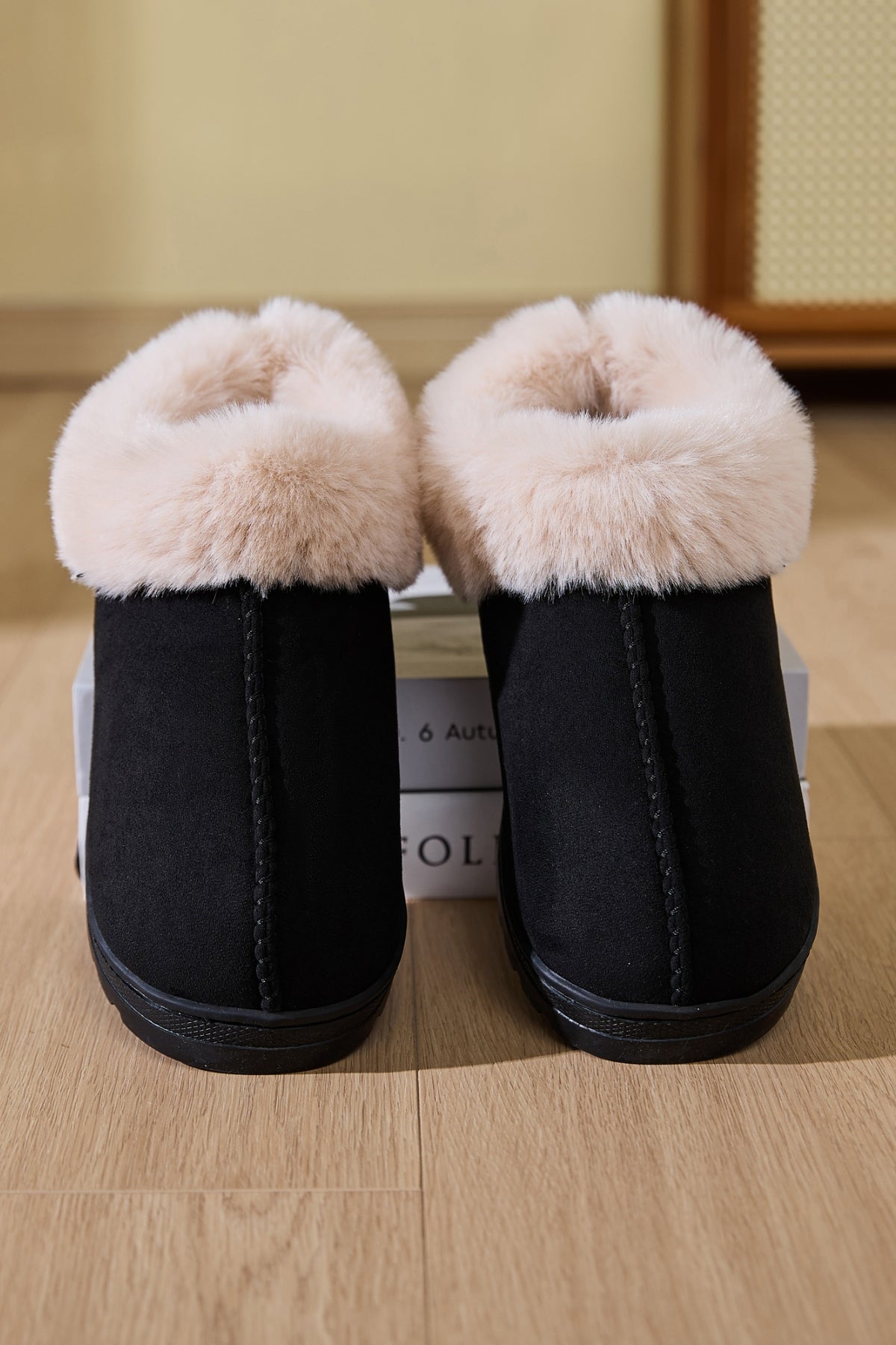 PREORDER: FLUFFY PLATFORM SLIPPERS