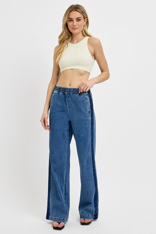 Everyday Ease Wide-Leg Jeans