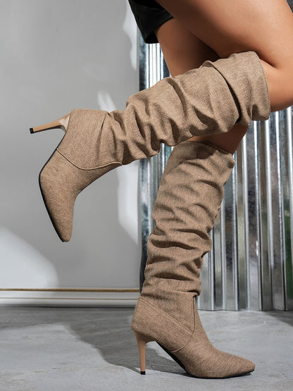 PREORDER- Denim Diva Stilettos Boots