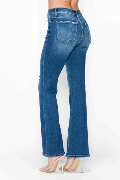 Timeless Twist High Rise Bootcut Jeans