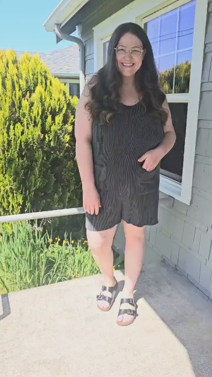 Shut it Down Romper