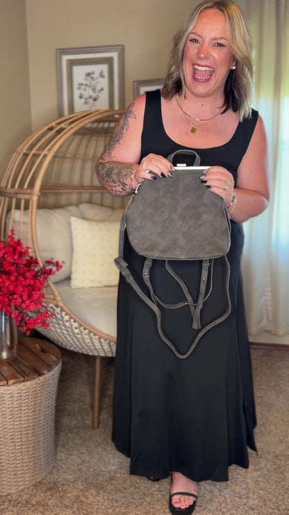 Bridget Backpack in Charcoal