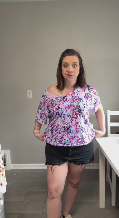Stellar Situation V-Neck Top