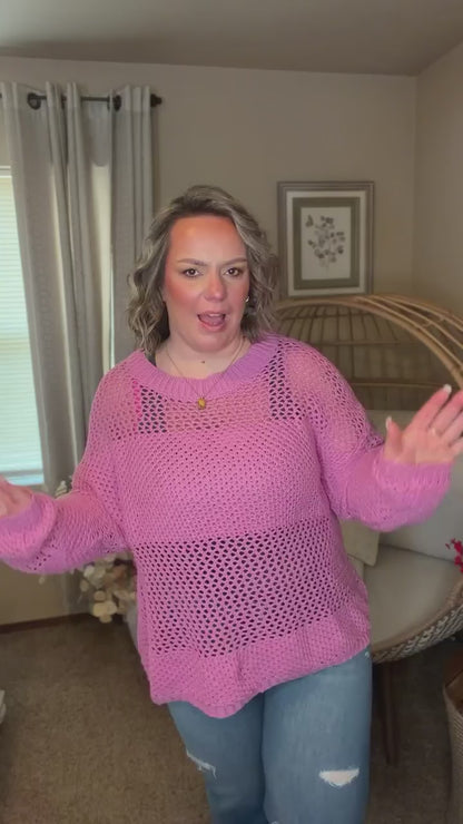 My Latest Love Loose Knit Sweater