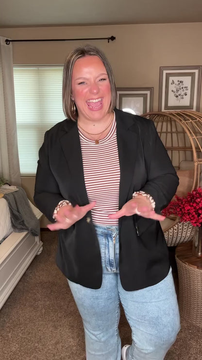 Every Day Blazer in Black