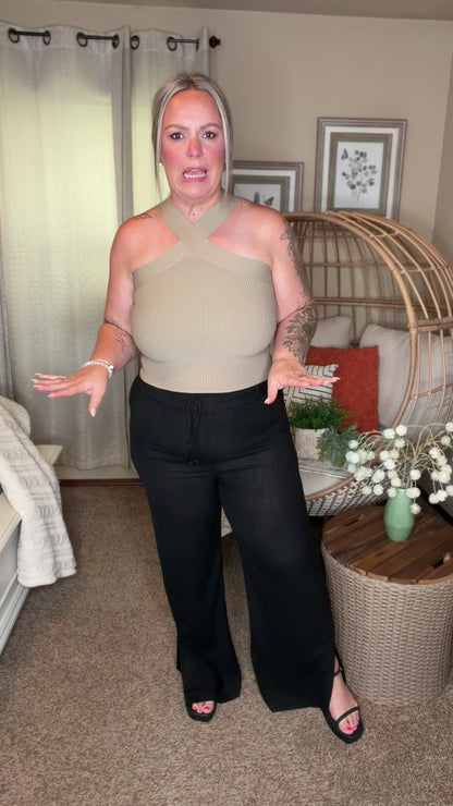 Crossways Halter Top