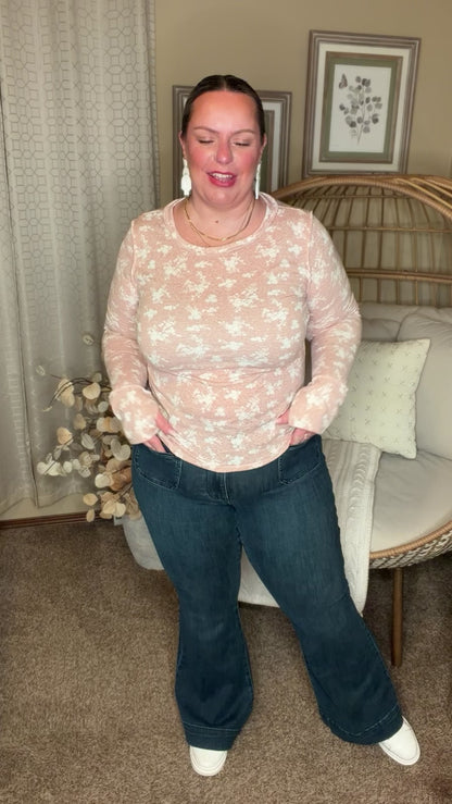 Mackenzie High Waist Flare with Vintage Pocket