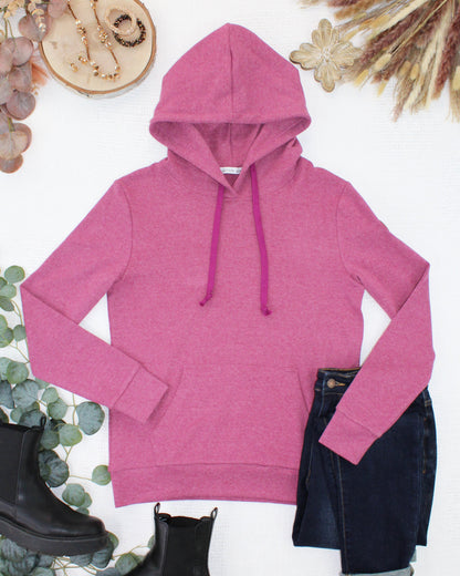 Michelle Mae Hailey Hoodie - Raspberry