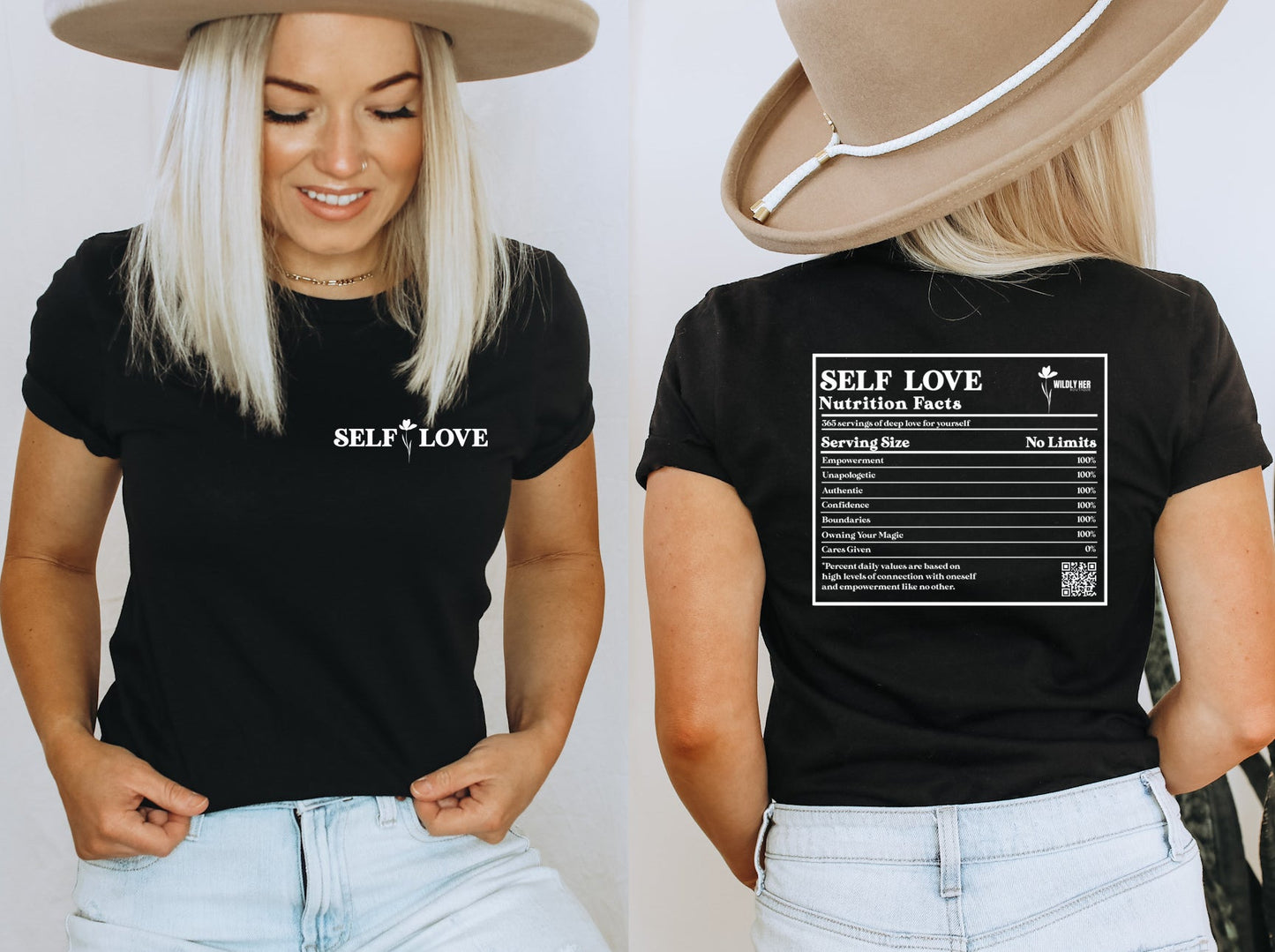 Wildly Her Self Love Tee