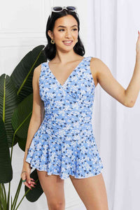 Marina West Clear Waters Swim Dress in Blue