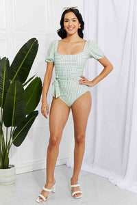 Marina West Salty Air One-Piece in Sage