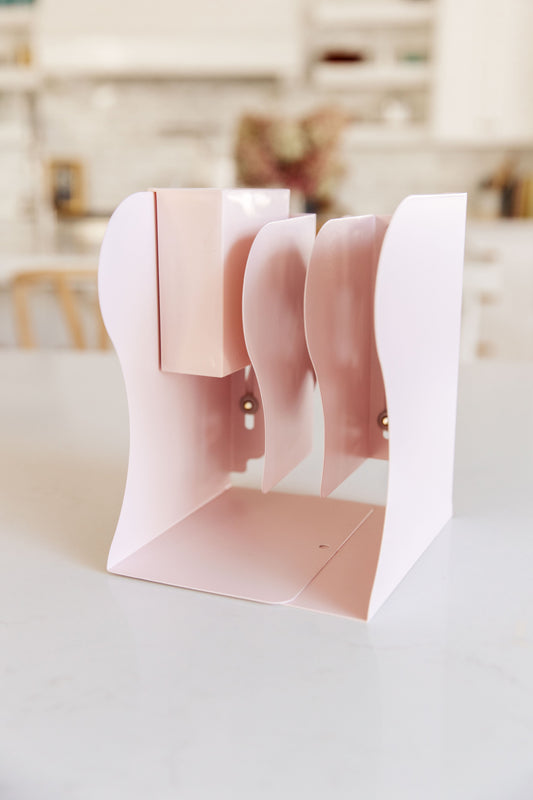 Boss Babe Expanding Desk Organizer in Pink **FINAL SALE**