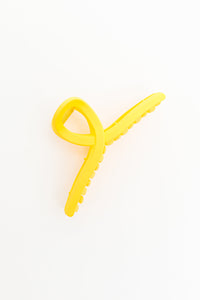 Claw Clip Set of 4 in Lemon **FINAL SALE**