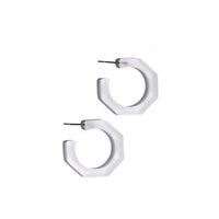 Kay Octagon Hoop Earrings