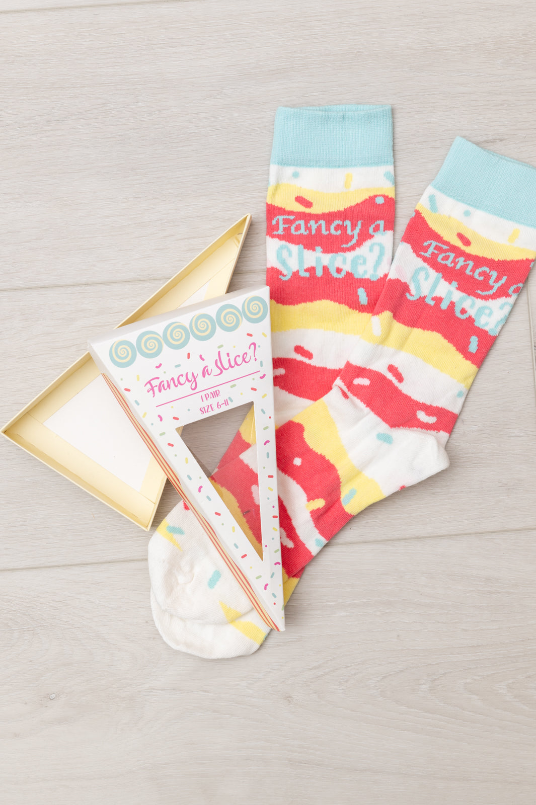 Fancy A Slice? Graphic Socks **FINAL SALE**