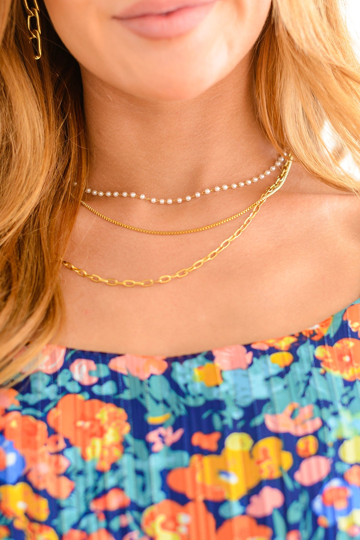 Triple Threat Layered Necklace **FINAL SALE*