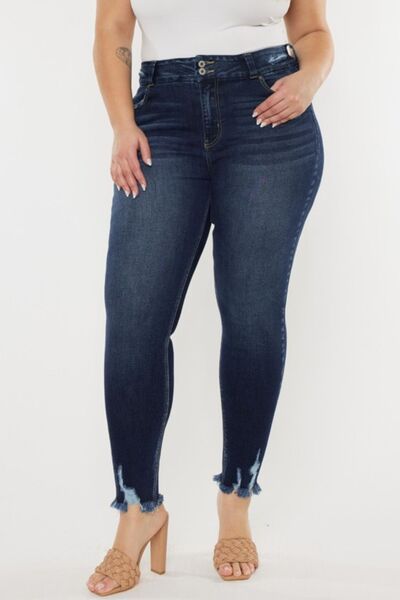 Carla Cat's Whiskers High Waist Jeans