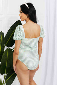 Marina West Salty Air One-Piece in Sage