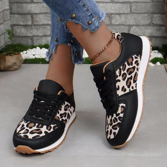 PREORDER- Tied Printed PU Leather Athletic